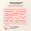Suture Practice Pad 3 Layer 14 Wound 5x7" with Silicon