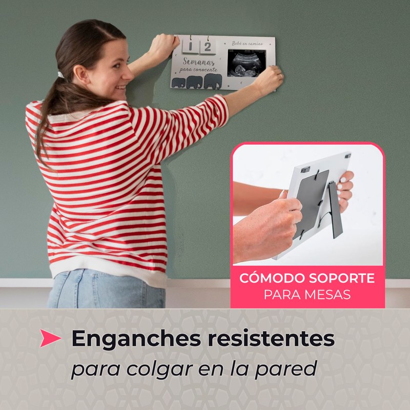 METACREART Frame Ultrasound Gift Pregnant First Time