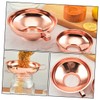 Ciieeo 3 pcs Rose Gold Stainless Steel Wide Funnel for