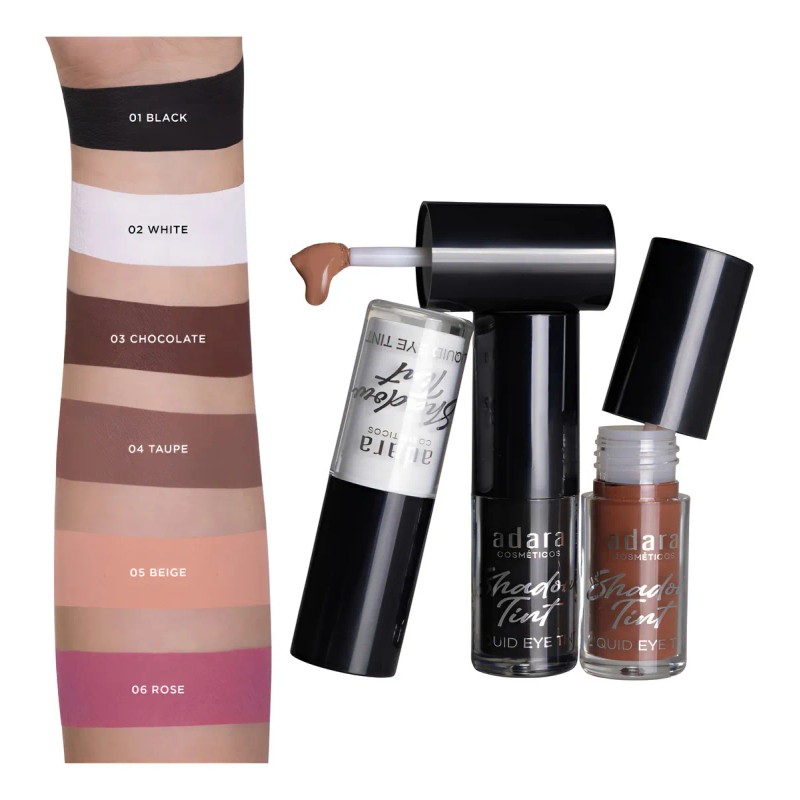 Sombra Liquida Delineador Adara Cosmeticos Shadow Tint Tinta Color 6