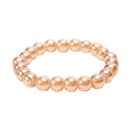 DSCHVOL Elevate Your Style and Spirit with Crystal Bracelets for Women stress relief gifts for women rose quartz bracelet 1 (Champagne)