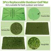 Golf Practice Mat, Flantor Golf Hitting Mat - Training &