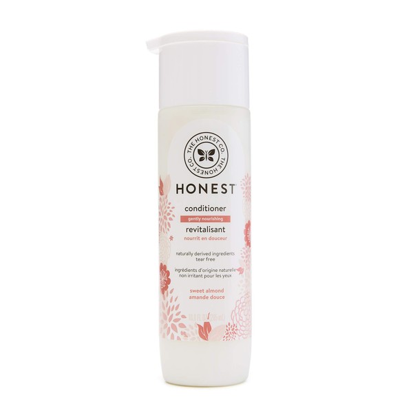 The Honest Company Gently Nourishing Sweet Almond Conditioner | Hypoallergenic & Dermatologist Tested | Gentle for Babies | Tear Free | Paraben Free | Sweet Almond | 10 Fluid Ounces