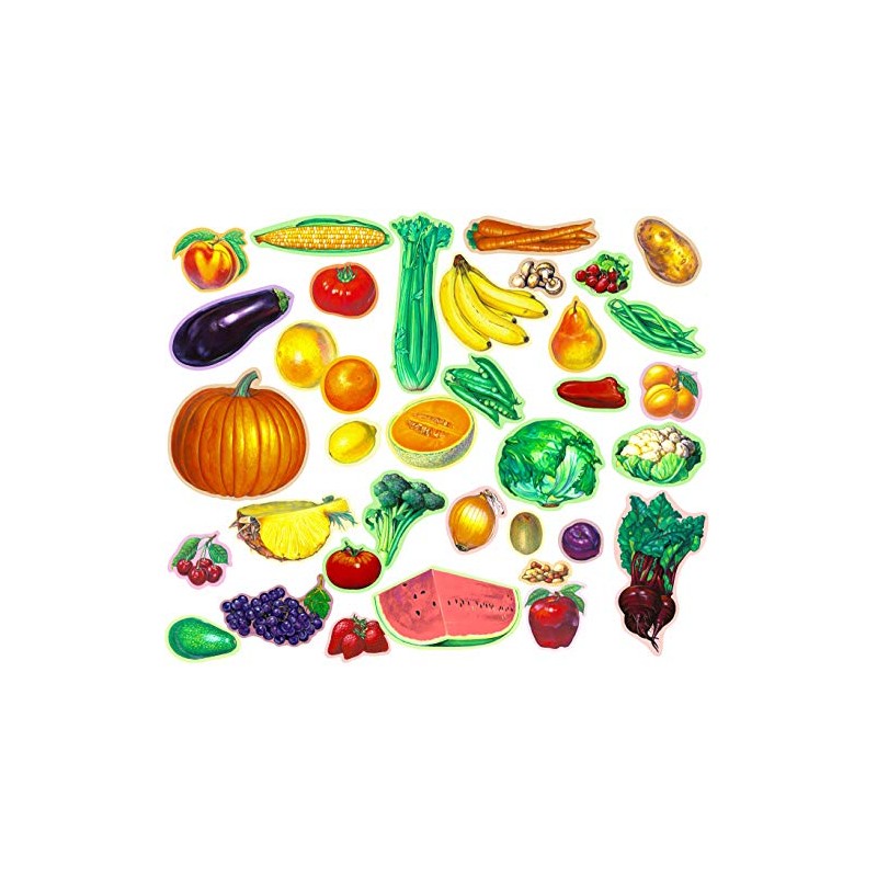 Story Time Felts 36 Piece Fruit, Nuts & Vegetable PRECUT