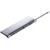 VENTION Docking Station 0.25m Gray 11 in 1 Output USB