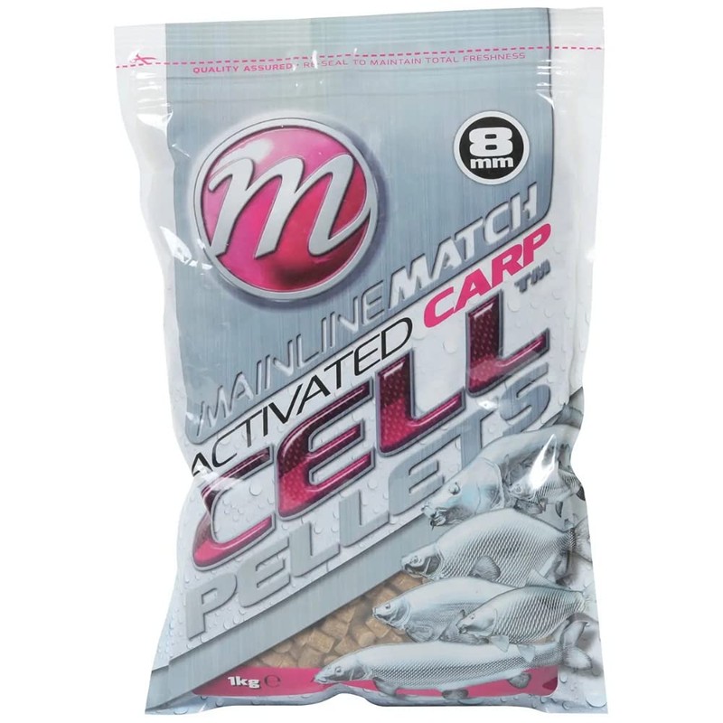 Mainline Match Activated Carp Cell Pellets 1kg 4mm MM3206 Pellet