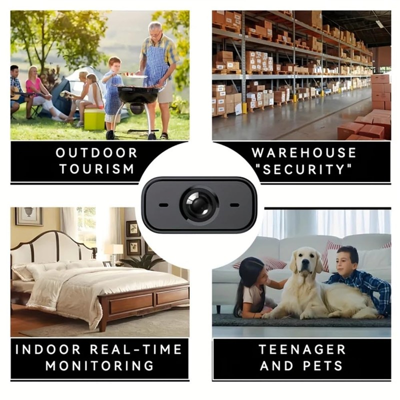 ZENWORYS V720 Home Surveillance Camera Indoor and Outdoor Wireless Monitor