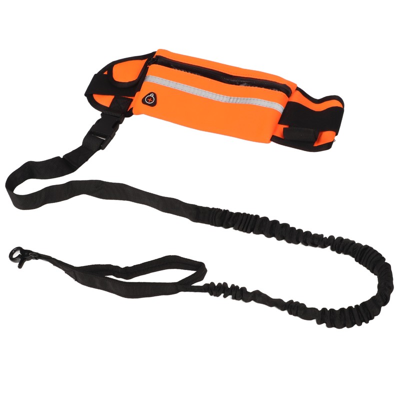 Hands Free Dog Leash Shock Absorption Reflective Dog Running Leash