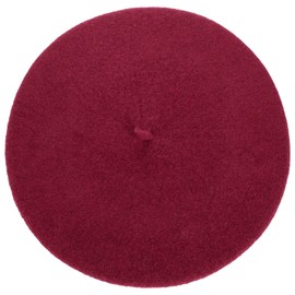 Seeberger Classic Plain Wool Hat for Women, raspberry
