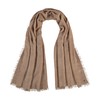 FRAAS Women's Viscose Blend Stole, camel