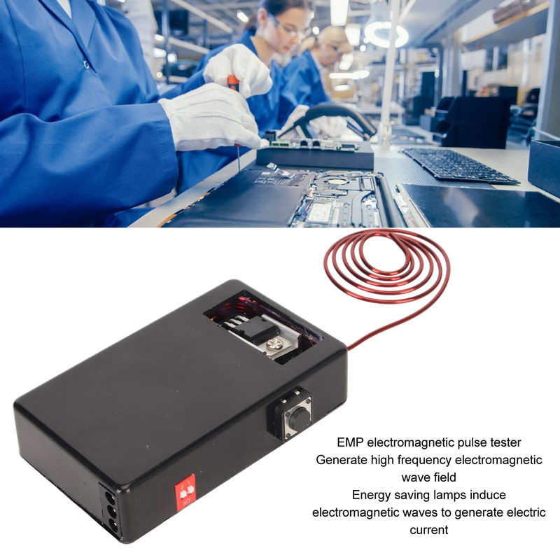 Coil EMP Electromagnetic Pulse Tester Small Black Box Intelligent Lock