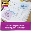 Post-it Notes Super Sticky Recycled Notes in Wanderlust Pastels Collection