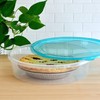 Youngever 3 Pack Pie Containers, Clear Plastic Food Storage Containers,