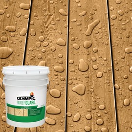 Olympic WaterGuard 5 gal. Clear Exterior Waterproofing Wood Sealer