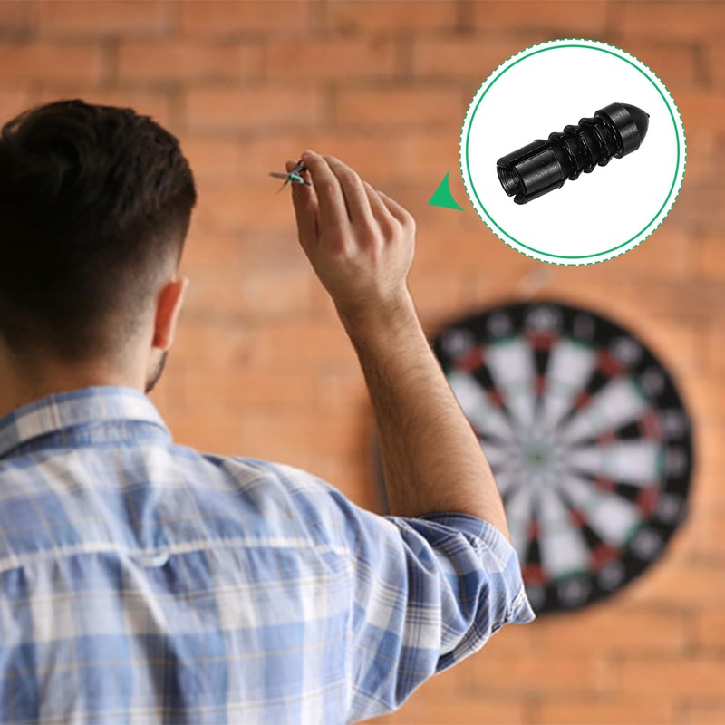 PATIKIL 12 Pack Aluminum Alloy Dart Wing Saver for Steel