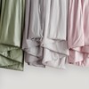 EVERGRACE Cotton Tencel Duvet Cover Set Queen Size, Silky Soft