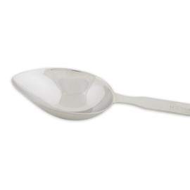 RSVP International Endurance Oval Measuring Scoop, 1/2 cup, Stainless Steel