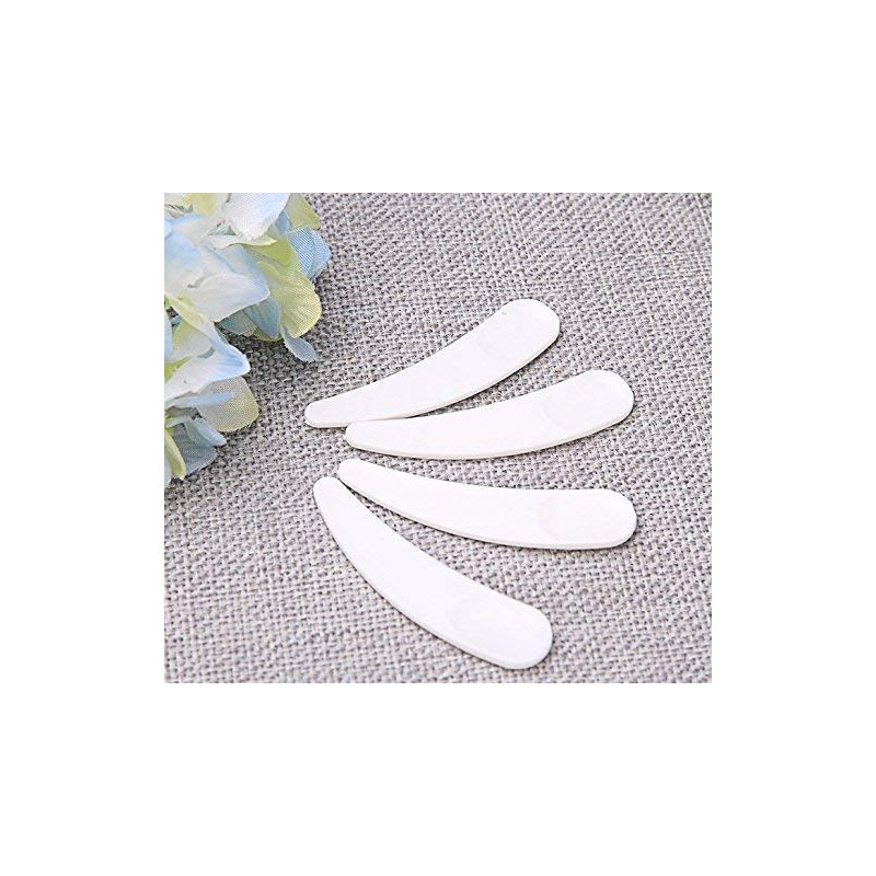 100 x Small Disposable Plastic Spatulas for Mixing and Sample