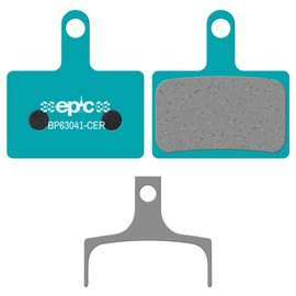 epic Disc Brake Pads for Shimano Brakes | K02S, K03Ti, K04Ti-MX, K05S | Fits 105, Dura-Ace, GRX, Ultegra | Organic, Semi-Metallic, Sintered, Ceramic & E-Bike Options | 1 Set (Ceramic)