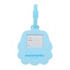 Sanrio 681750 Luggage Tag, Cinnamoroll, PVC, PET, Paper Name Card