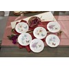 Lenox 817046 Butterfly Meadow 6-Piece Tidbit Plate Set, White, 3.05