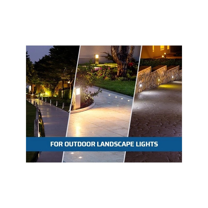 DEWENWILS 300W Low Voltage Transformer Dusk to Dawn Sensor &