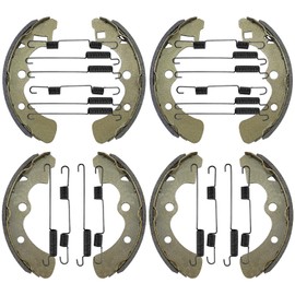 ZICOO Front & Rear Brake Shoes for Kawasaki Mule 4010 4000 3020 3010 3000 4x4 Diesel KAF 620 KAF 950 UTV 2001-2021