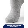 Shihanee 5 Pairs Seamless Sensitivity Socks for Adult over The