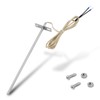 7" RTD Temperature Probe Sensor, 304 Stainless Steel Replacement for