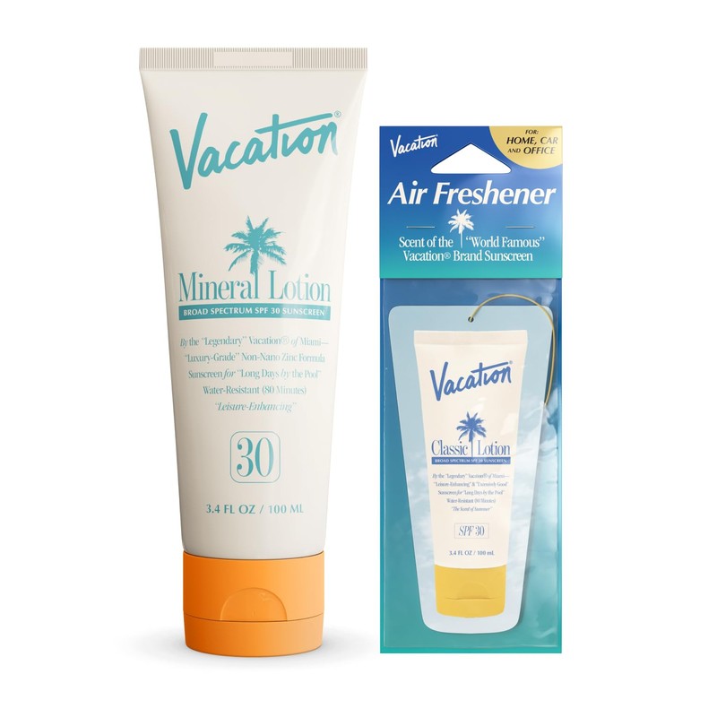 VACATION Loción Mineral Vacacional Protector Solar Spf 30 + Paquete