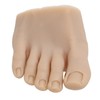 Práctica de Modelo de pie Falso, Silicona Suave pie Falso