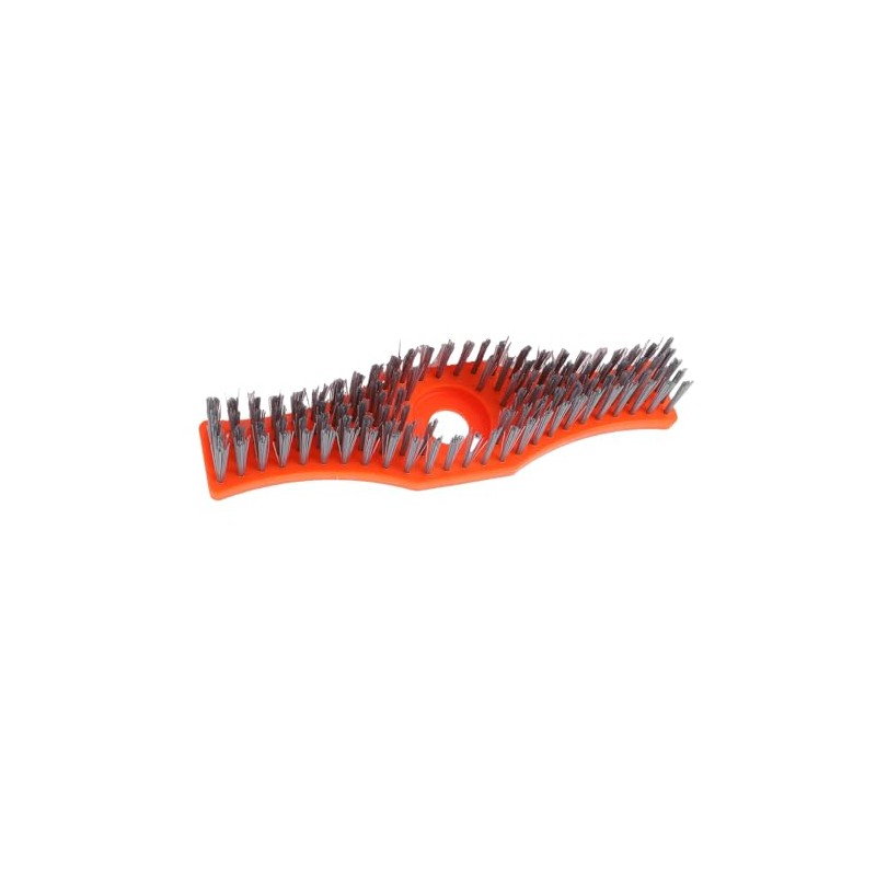Heavy Duty Nylon Cleaning Brush with 5 Interchangeable Heads for
