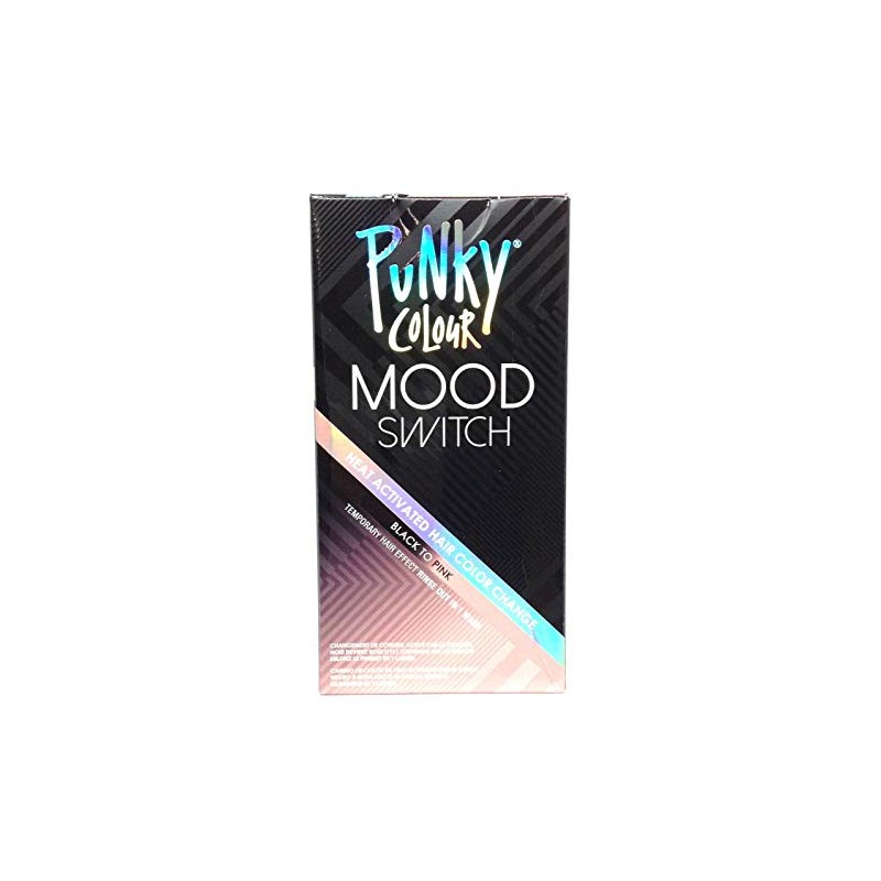 Punky Colour Black to Pink Mood Switch Heat Activated Hair