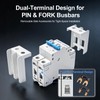 40A 2P DC Circuit Breaker with DIN Rail 600V 10kA