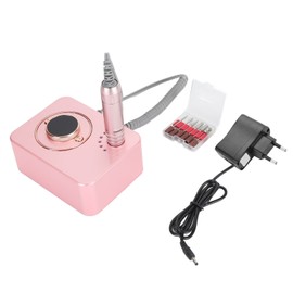 Electric Nail Grinder Portable Rechargeable Professional Manicure Machine 35000 RPM Nail Art File Drill with LCD Display