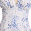 IBTOM CASTLE Women Floral Corset Dress: Ladies Boho Midi Dress