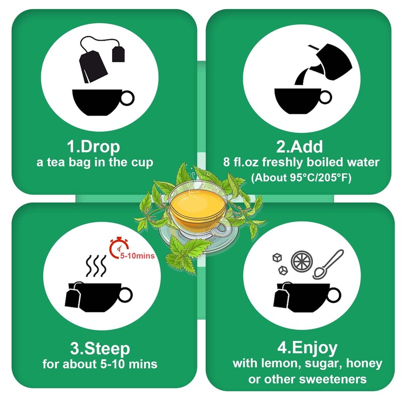 TEARELAE - Nettle Leaf Tea - 1.5g x 50 Counts