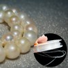 Clear Stretch Elastic 1mm 5 metres Elastic Beaded String for