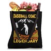 Baseball Coaching Men Trainer Training Baseball Coach Tote Bag