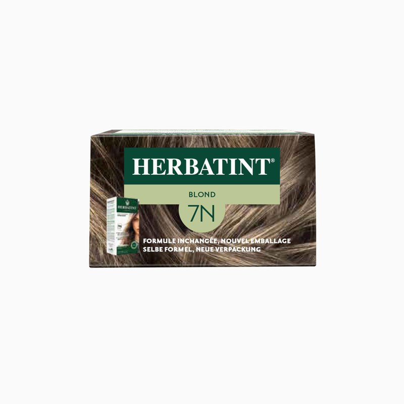 Herbatint Permanent Hair Dye Gel 7N Blonde - 170 ml