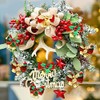 Moños Navideños Mini con Cascabeles 20 Piezas, 4 Estilos Tela