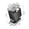 Universal knife rack - Stainless steel kitchen knife rack, suitable