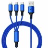 Unbranded NEW Fast USB Charging Cable Universal 3 in 1