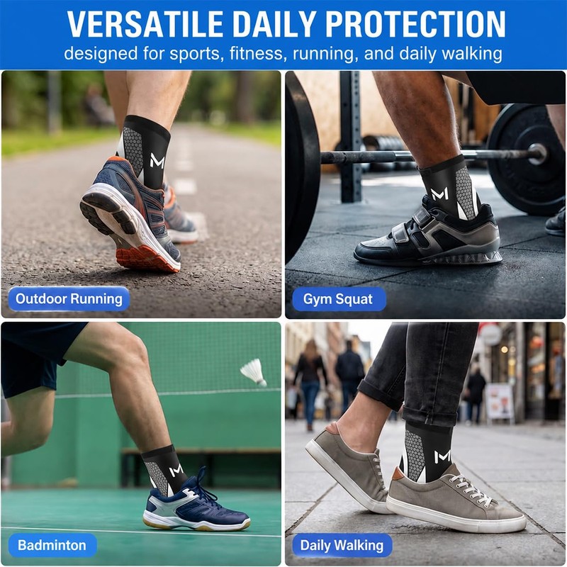 YKTOZU Pack of 2 Ankle Brace Ankle Brace Football, Sporty