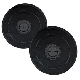 DL SERVICE Faber Activated Carbon Cooker Hood Filter Compatible with Flaminia Filter Replacement Filter for Flaminia Cooker Hood Diameter 23 cm Pack of 2 Filters