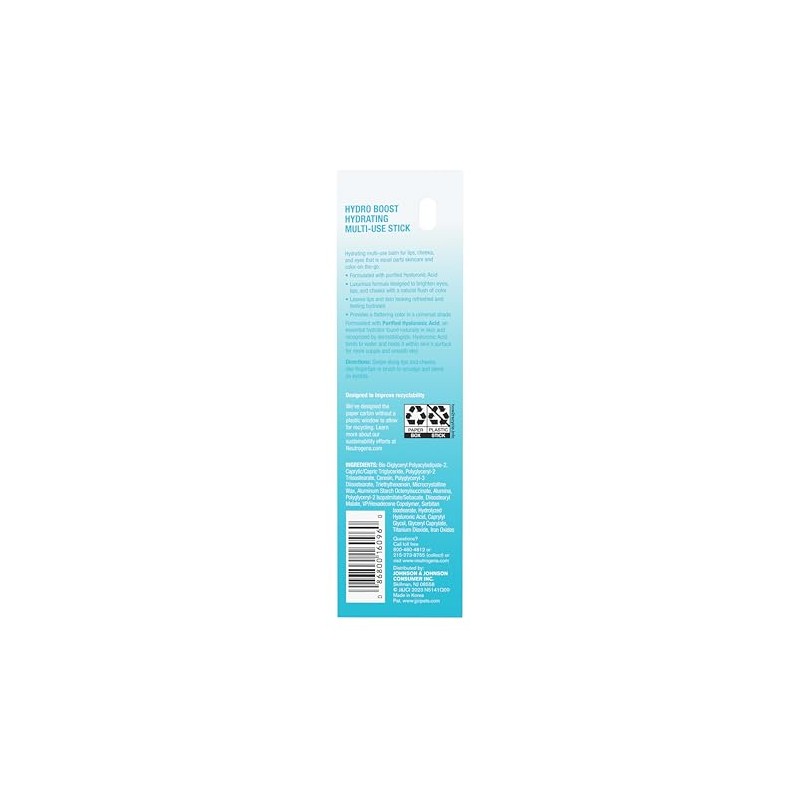Barra de maquillaje hidratante multiusos Hydro Boost con ácido hialurónico,
