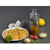 Lurch 10023 Dressing and Dough Shaker with Citrus Juicer and