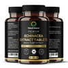 Premium Echinacea Whole Plant Extract Tablets - Maximum Strength 2000mg