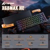 ATTACK SHARK X68MAX HE Wired Rapid Trigger Mechanical Creamy TKL
