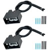 ALTBET 2pcs Front Turn Signal Light Connector Plug Harness Compatible